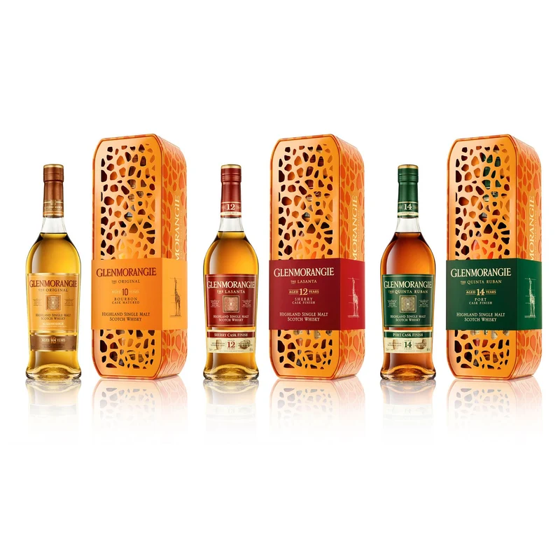 Glenmorangie Lasanta 12 Jahre Limited Edition Giraffe Gift Tin