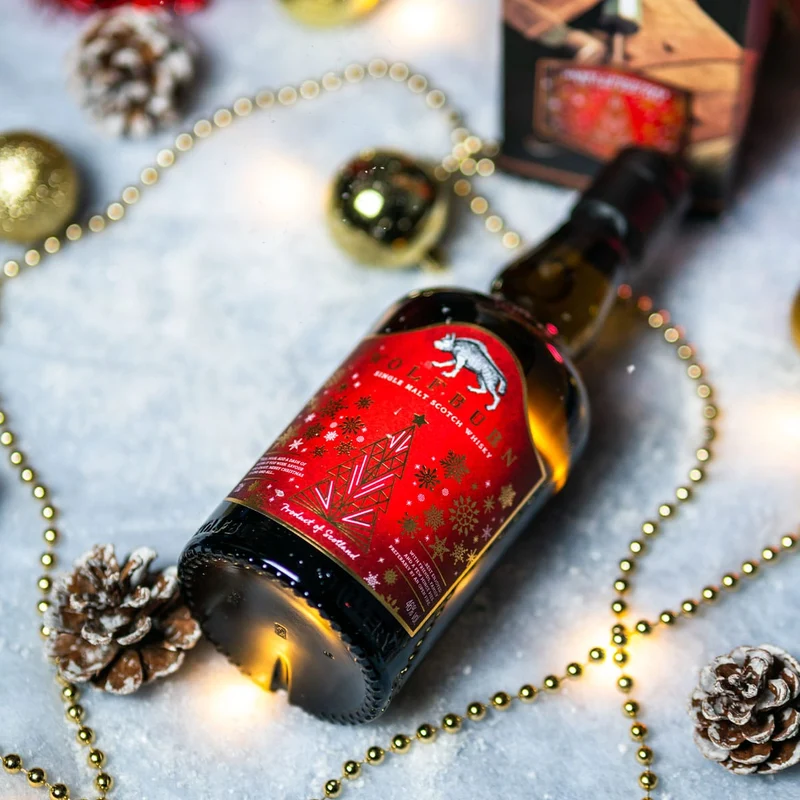Wolfburn - Christmas Distillery Edition - Bourbon & Sherry Casks 46% vol.
