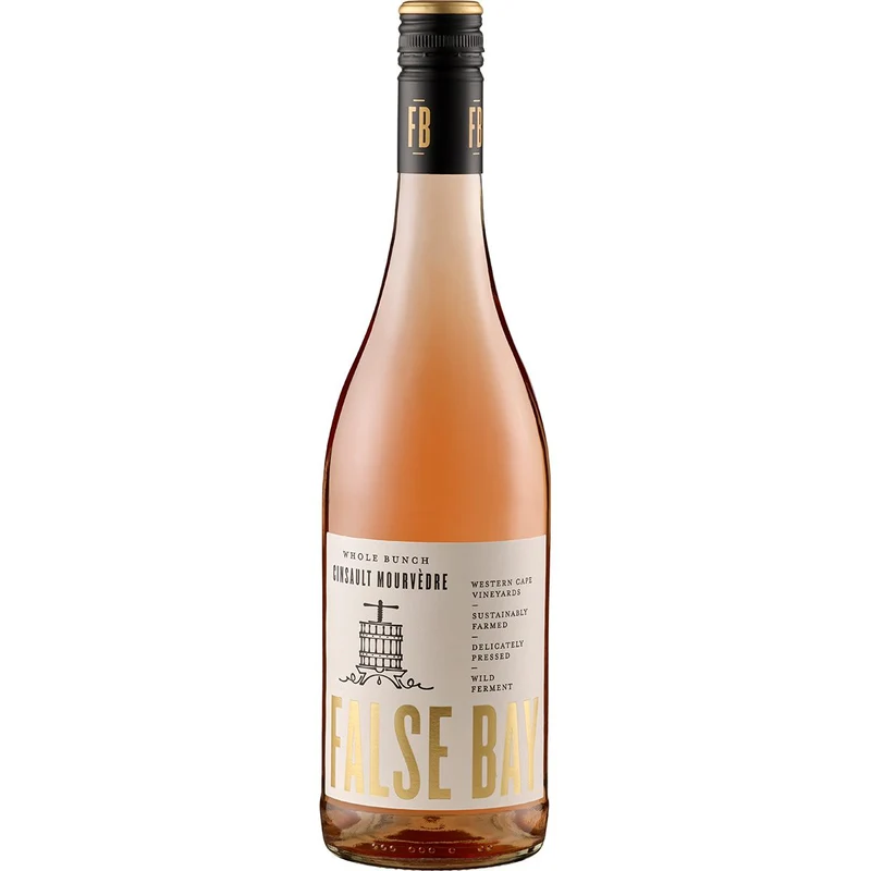 2022 False Bay Whole Bunch Cinsault-Mourvèdre Rosé False Bay Stellenbosch/Südafrika 0,75 l