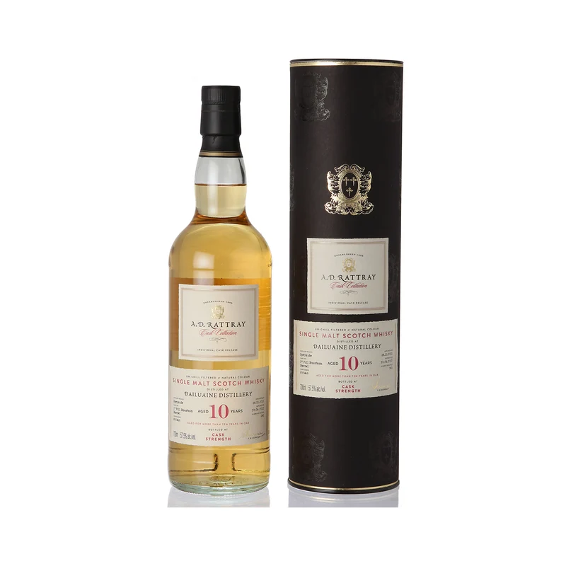 Dailuaine, 2011, 10 Jahre, 1st. Fill Bourbon Barrel - A.D. RATTRAY – Cask Collection -
