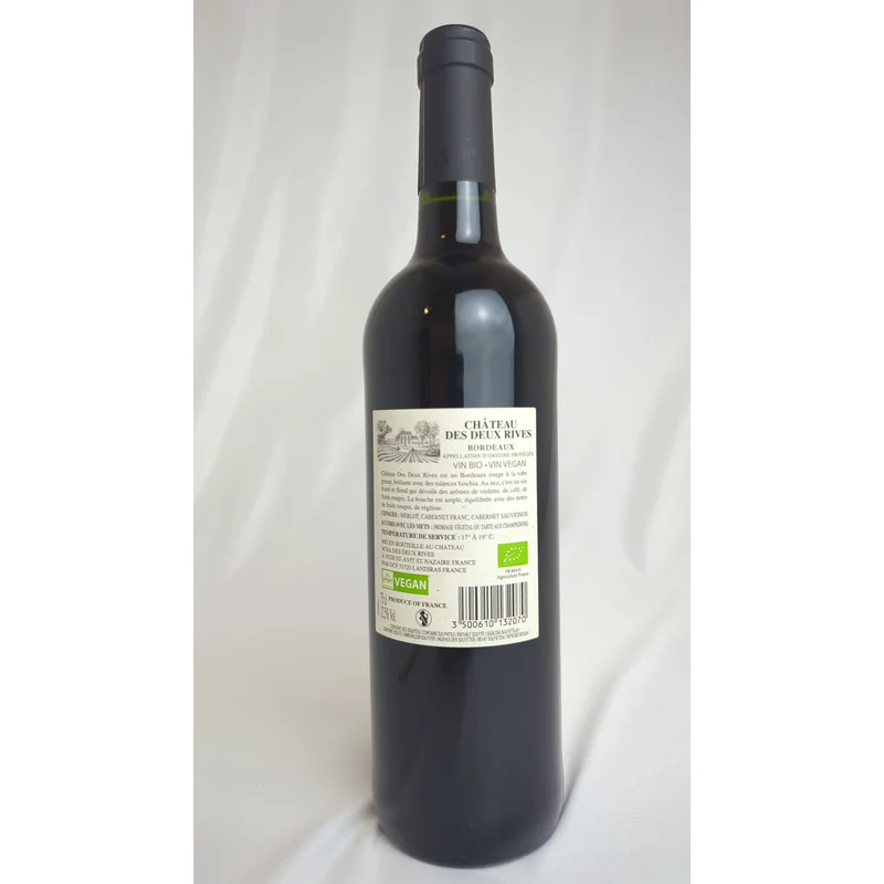 [Paket 10] - [3354] - Château Des Deux Rives Bordeaux BIO