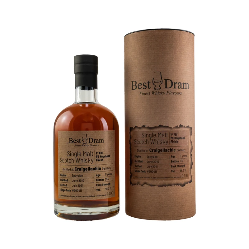 Craigellachie 2010/2021 - 11 Jahre - PX Sherry # 900411 (Best Dram)