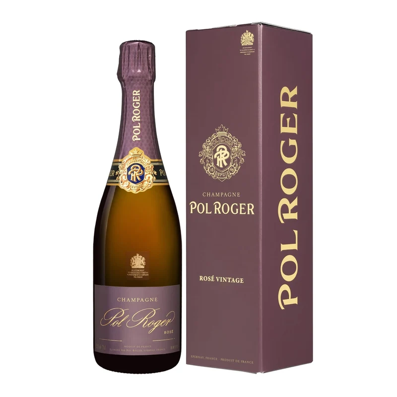 Brut Rosé Vintage 2018 0,75L in Geschenkbox - Champagne Pol Roger - Champagne, Frankreich