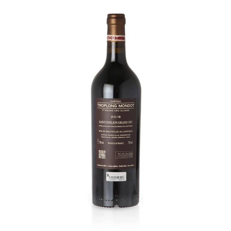 2018 Château Troplong Mondot - Saint Emilion Grand Cru - Rotwein trocken