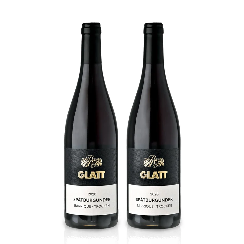2020 Spätburgunder Barrique Rotwein trocken • GLATT • Qualitätswein vom Kaiserstuhl/Baden, Deutschland