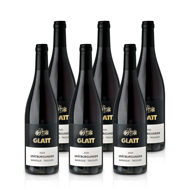 2020 Spätburgunder Barrique Rotwein trocken • GLATT • Qualitätswein vom Kaiserstuhl/Baden, Deutschland