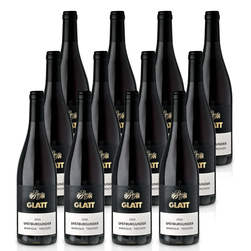 2020 Spätburgunder Barrique Rotwein trocken • GLATT • Qualitätswein vom Kaiserstuhl/Baden, Deutschland