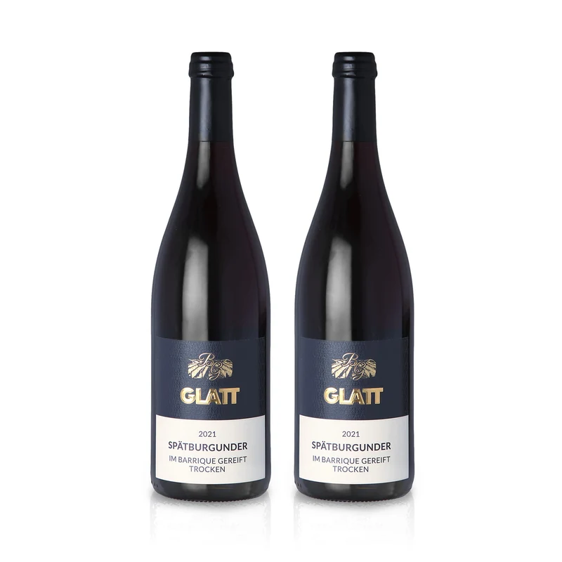 2021 Spätburgunder Barrique Rotwein trocken • GLATT • Qualitätswein vom Kaiserstuhl/Baden, Deutschland