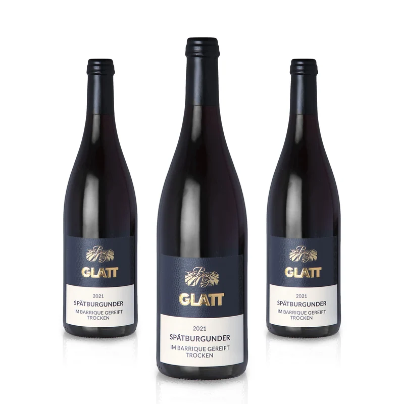 2021 Spätburgunder Barrique Rotwein trocken • GLATT • Qualitätswein vom Kaiserstuhl/Baden, Deutschland