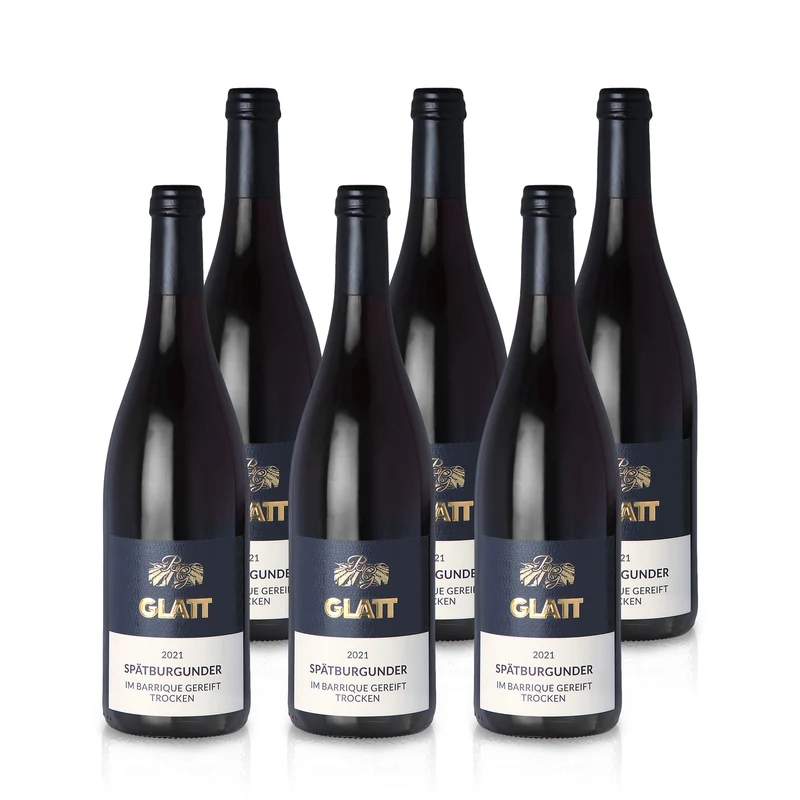 2021 Spätburgunder Barrique Rotwein trocken • GLATT • Qualitätswein vom Kaiserstuhl/Baden, Deutschland