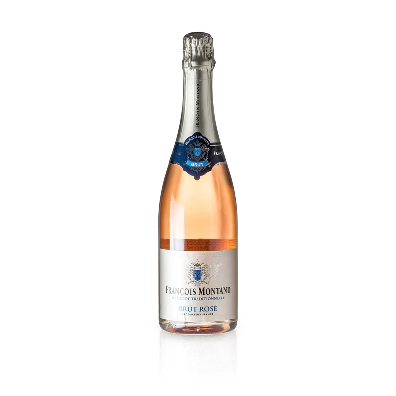 Rosé Sekt Brut – François Montand – Méthode Traditionelle – Jura, Frankreich