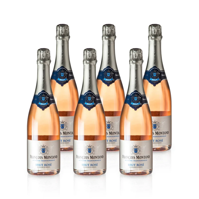 Rosé Sekt Brut – François Montand – Méthode Traditionelle – Jura, Frankreich