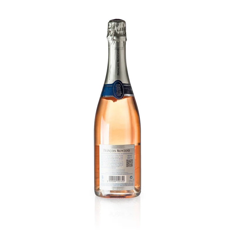 Rosé Sekt Brut – François Montand – Méthode Traditionelle – Jura, Frankreich