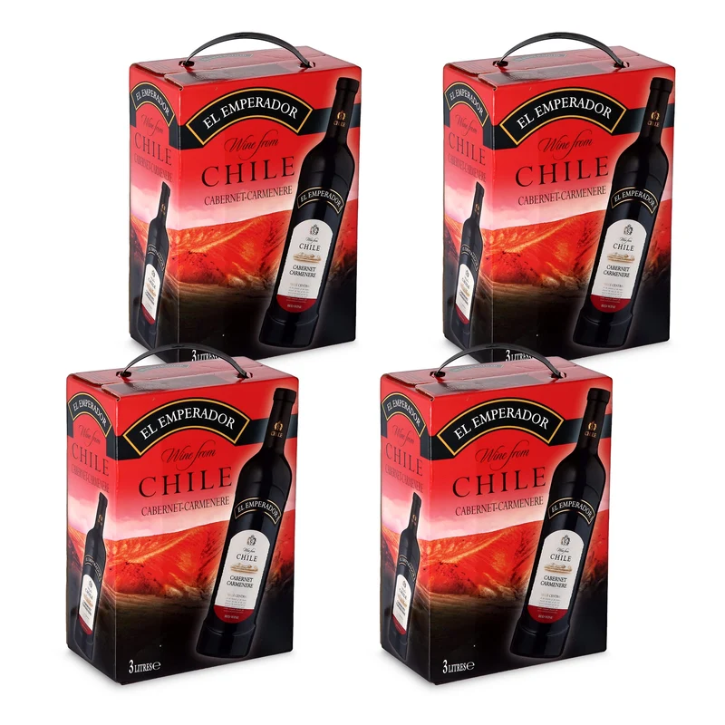 Cabernet-Carmenere - El Emperador - Bag-in-Box 3L - Rotwein trocken aus Chile