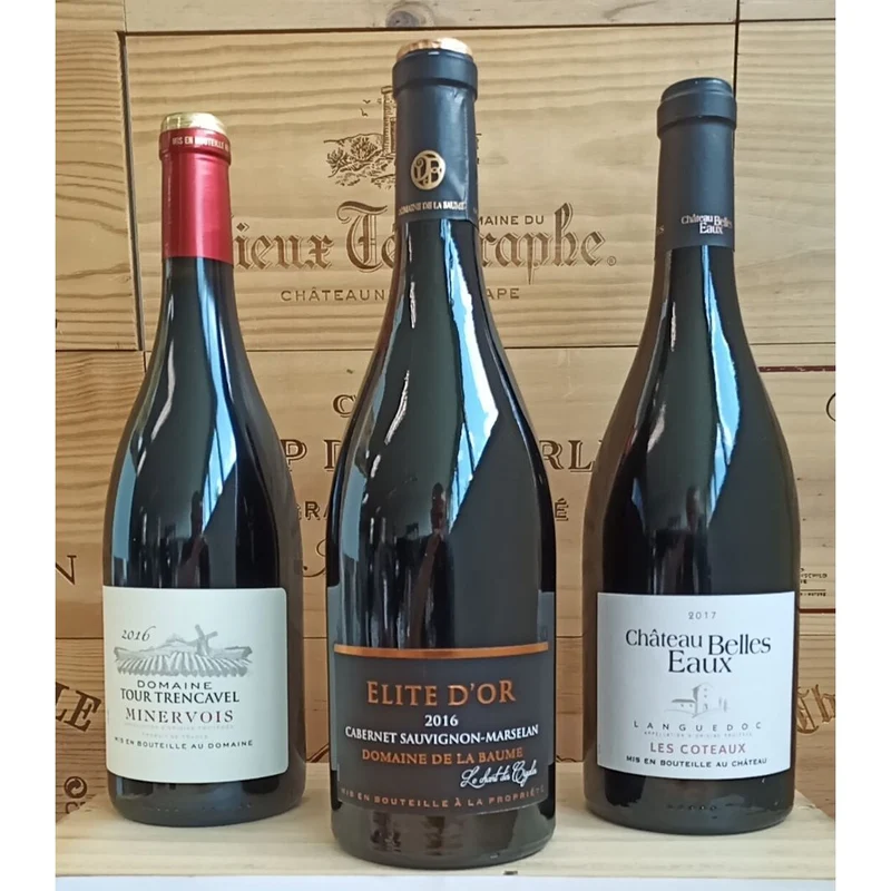 Feinste Weine - Weinselektion 6er Frankreich - Bordeaux / Pays DO'C Restposten #2
