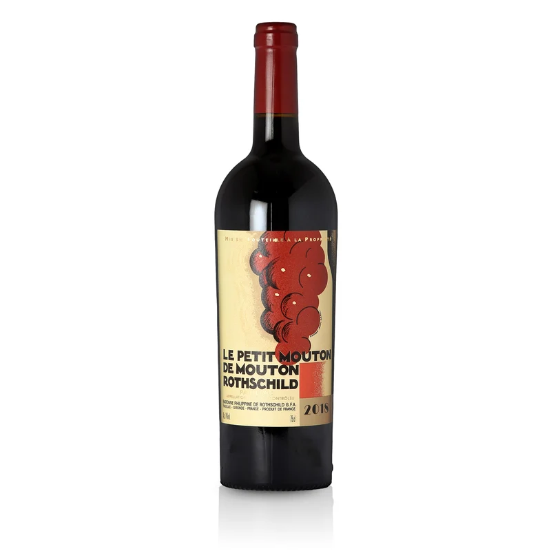 2018 Le Petit Mouton de Mouton Rothschild – Rotwein – Pauillac, Château Mouton Rothschild