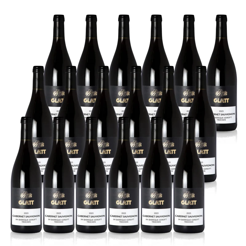 2023 Cabernet Sauvignon Barrique Rotwein trocken • GLATT • Qualitätswein vom Kaiserstuhl/Baden, Deutschland