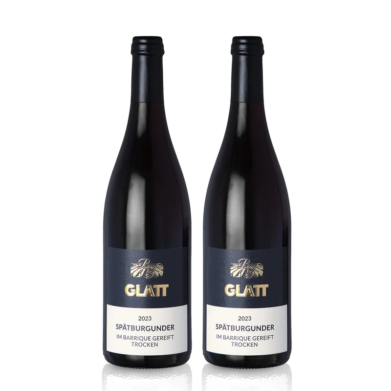 2023 Spätburgunder Barrique Rotwein trocken • GLATT • Qualitätswein vom Kaiserstuhl/Baden, Deutschland