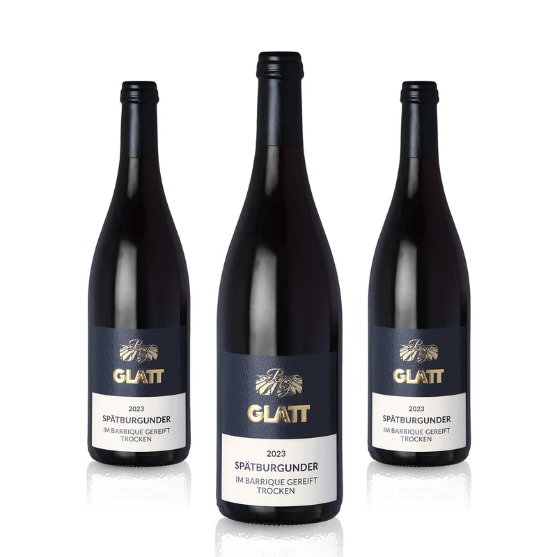2023 Spätburgunder Barrique Rotwein trocken • GLATT • Qualitätswein vom Kaiserstuhl/Baden, Deutschland