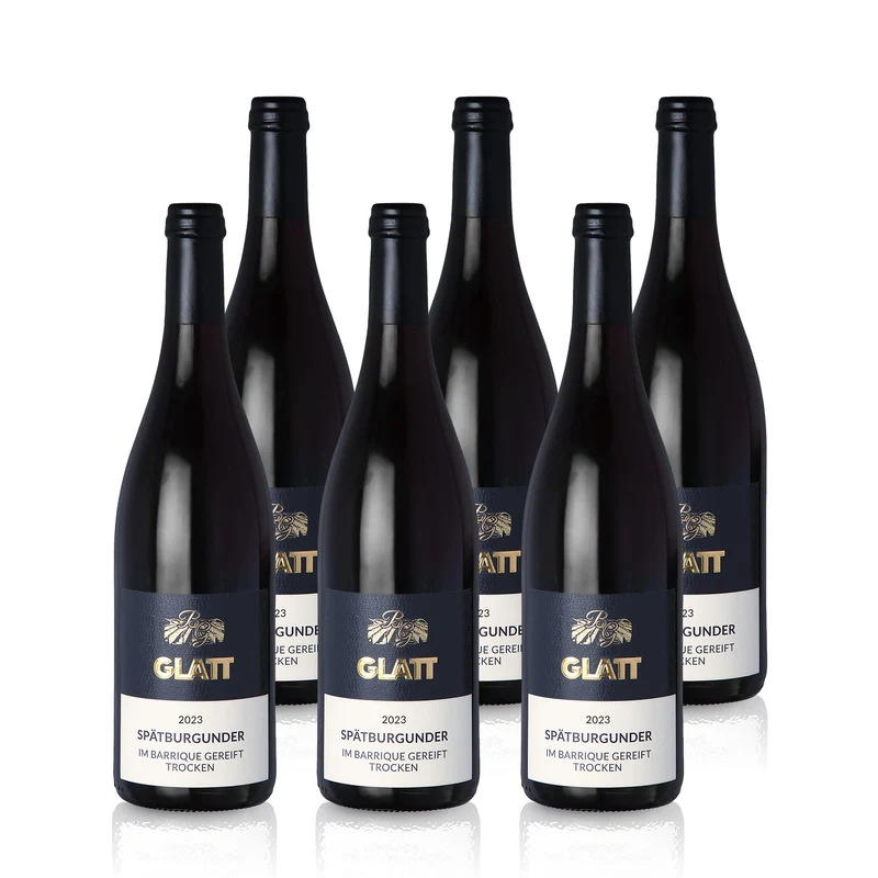 2023 Spätburgunder Barrique Rotwein trocken • GLATT • Qualitätswein vom Kaiserstuhl/Baden, Deutschland