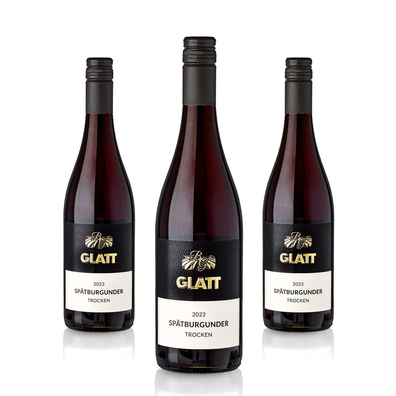 2023 Spätburgunder Rotwein trocken • GLATT • Qualitätswein vom Kaiserstuhl/Baden, Deutschland