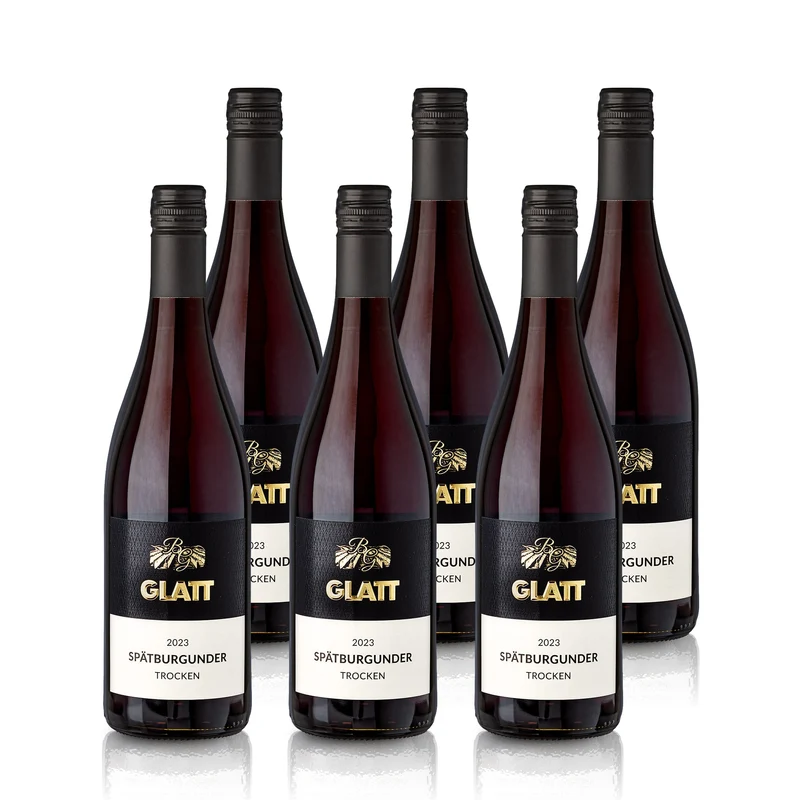 2023 Spätburgunder Rotwein trocken • GLATT • Qualitätswein vom Kaiserstuhl/Baden, Deutschland