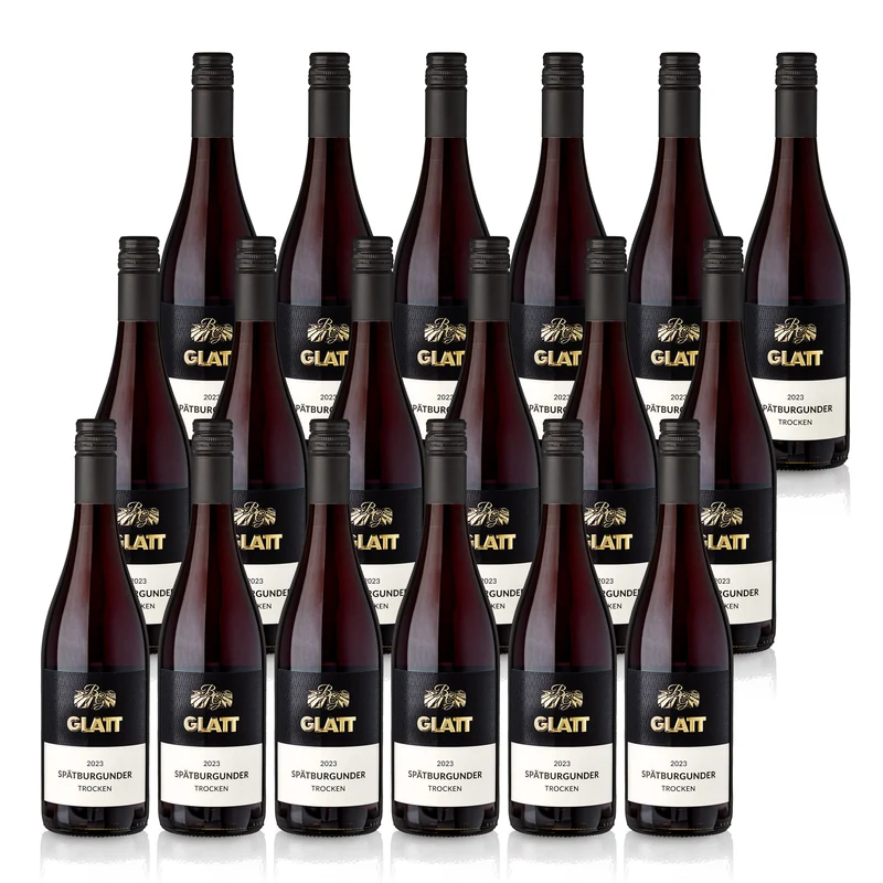 2023 Spätburgunder Rotwein trocken • GLATT • Qualitätswein vom Kaiserstuhl/Baden, Deutschland