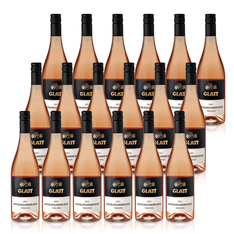 2023 Spätburgunder Roséwein trocken • GLATT • Qualitätswein vom Kaiserstuhl/Baden, Deutschland