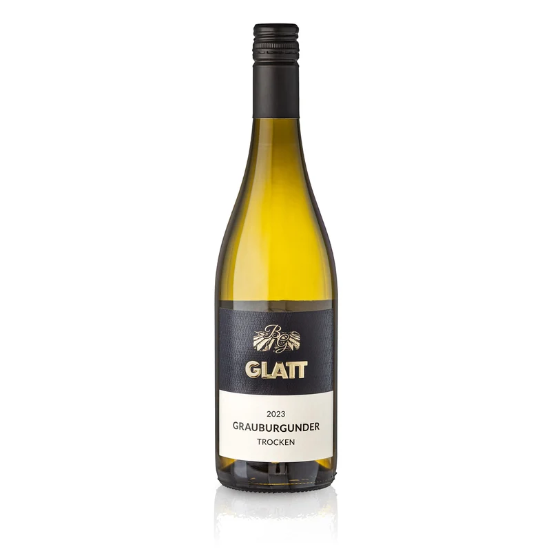 2023 Grauburgunder Weißwein trocken • GLATT • Qualitätswein vom Kaiserstuhl/Baden, Deutschland