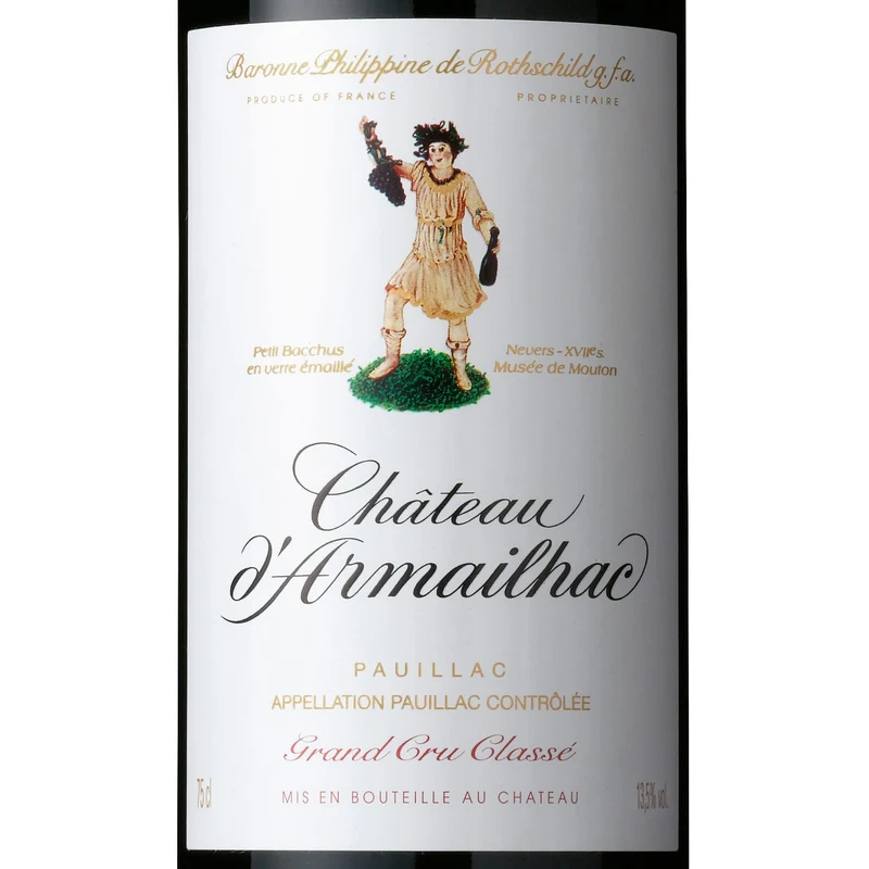 2020 Château d‘Armailhac, Pauillac 5ème Cru Classé, (0,75 l) Rotwein trocken