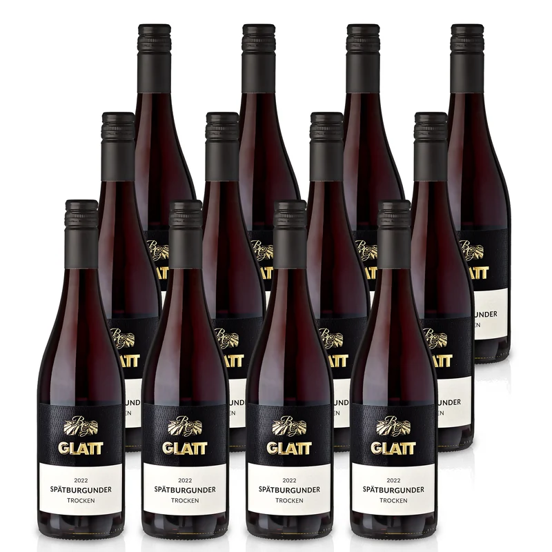 2022 Spätburgunder Rotwein trocken • GLATT • Qualitätswein vom Kaiserstuhl/Baden, Deutschland