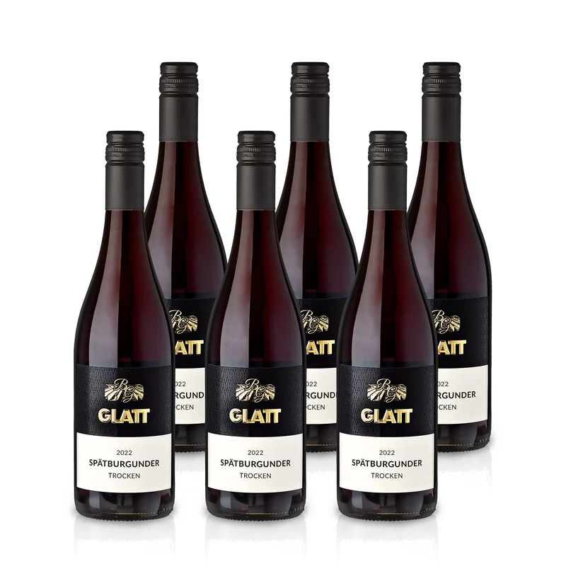2022 Spätburgunder Rotwein trocken • GLATT • Qualitätswein vom Kaiserstuhl/Baden, Deutschland