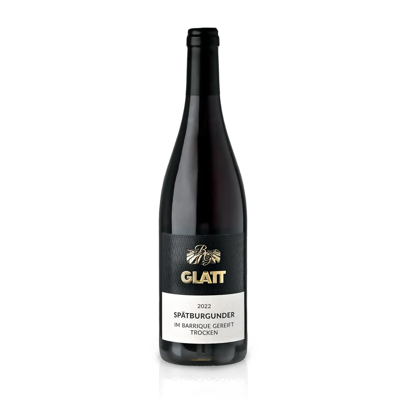 2022 Spätburgunder Barrique Rotwein trocken • GLATT • Qualitätswein vom Kaiserstuhl/Baden, Deutschland