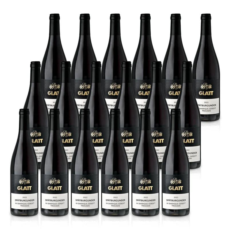 2022 Spätburgunder Barrique Rotwein trocken • GLATT • Qualitätswein vom Kaiserstuhl/Baden, Deutschland