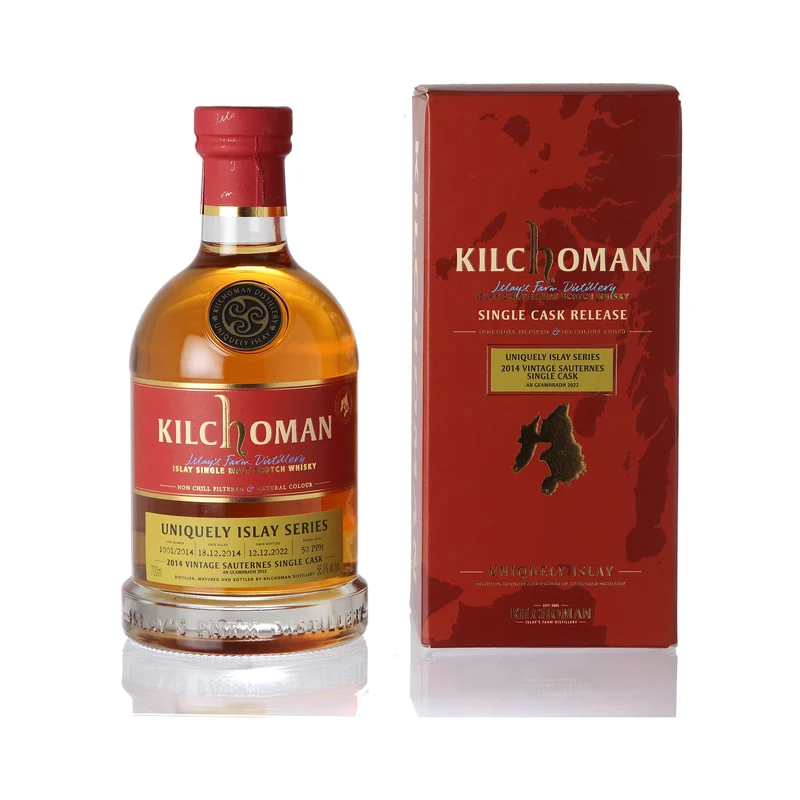 Kilchoman Uniquely Islay Series - 2014 Vintage Sauternes Single Cask