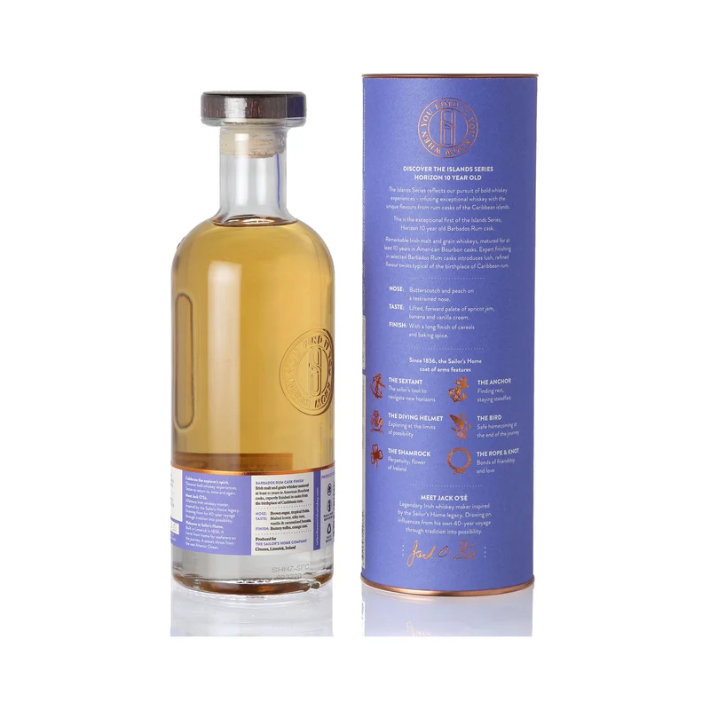 Sailor's Home THE HORIZON 10 Years Old Rum Cask Finish 43% Vol. 0,7l in Geschenkbox