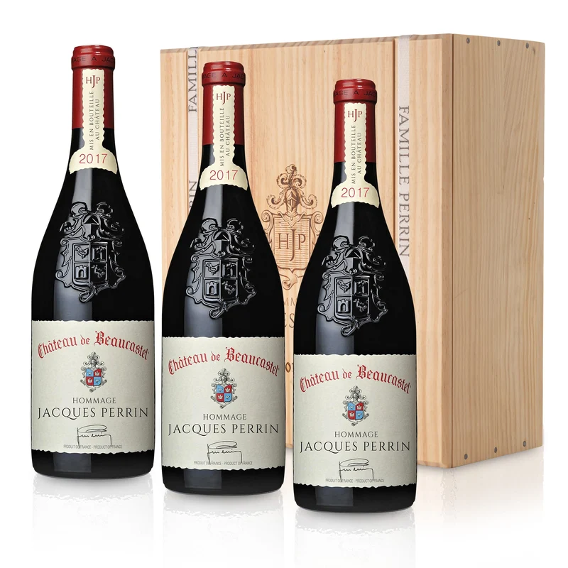 2017 Hommage Jacques Perrin Château de Beaucastel Châteauneuf-du-Pape Famille Perrin