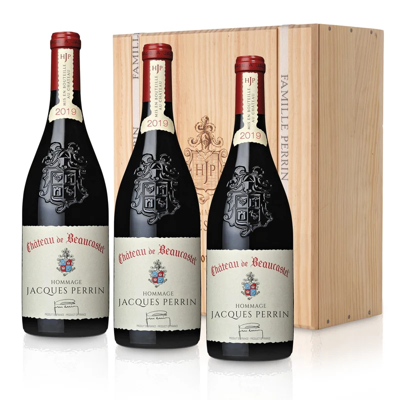 2019 Hommage Jacques Perrin Château de Beaucastel Châteauneuf-du-Pape Famille Perrin