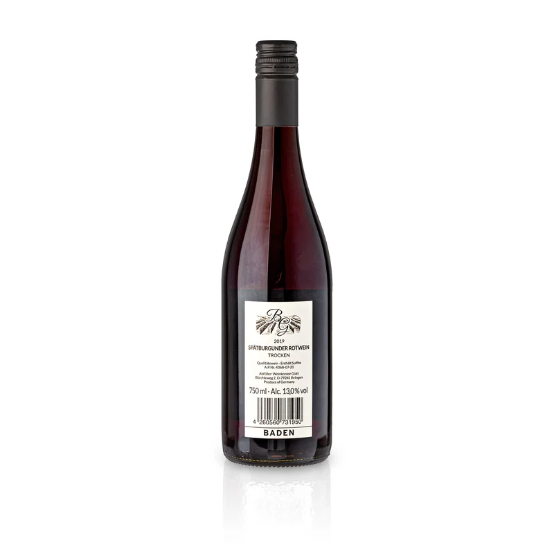 2019 Spätburgunder Rotwein trocken GLATT