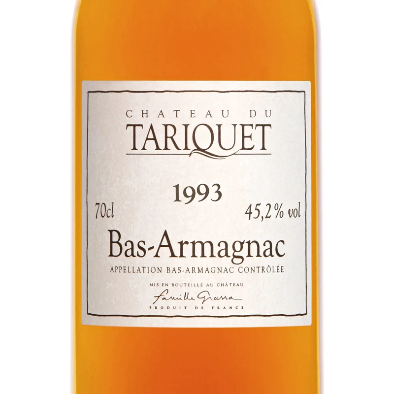 Millésime 1993 - Domaine Tariquet - Bas-Armagnac, Frankreich
