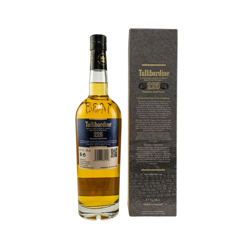 Tullibardine 225 Sauternes Cask Finish