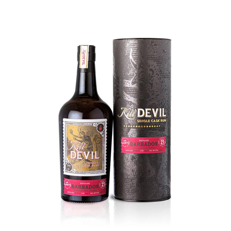 Kill Devil - Single Cask Rum Barbados 21 Jahre - Hunter Laing