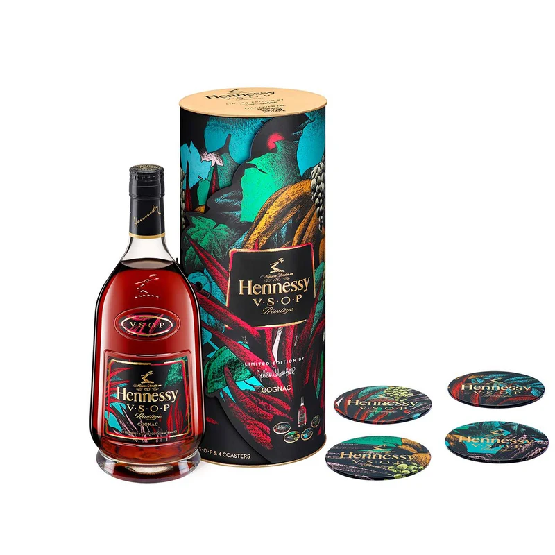 Hennessy V.S.O.P Limited Edition by Julien Colombier, Cognac in Geschenkverpackung