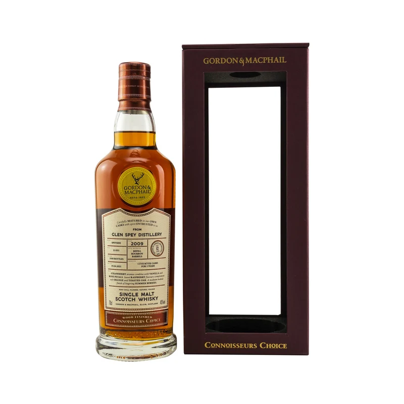 Glen Spey 2009/2021 Gordon & MacPhail CC Cote Rotie Wood Finish