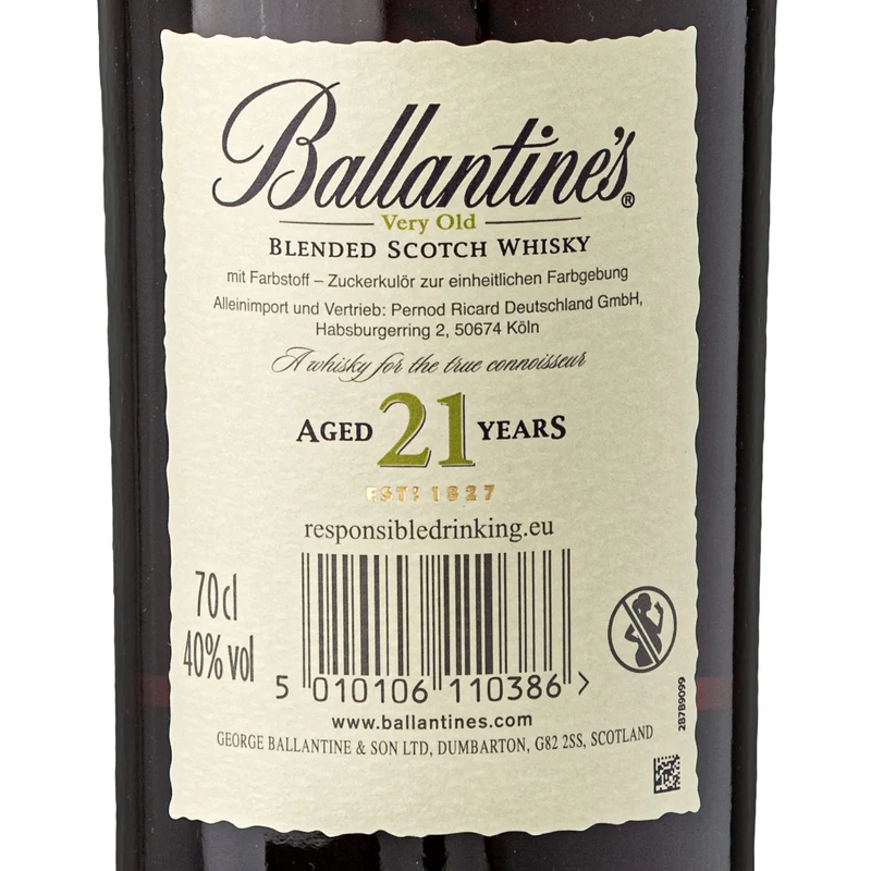 Ballantines 21 Jahre