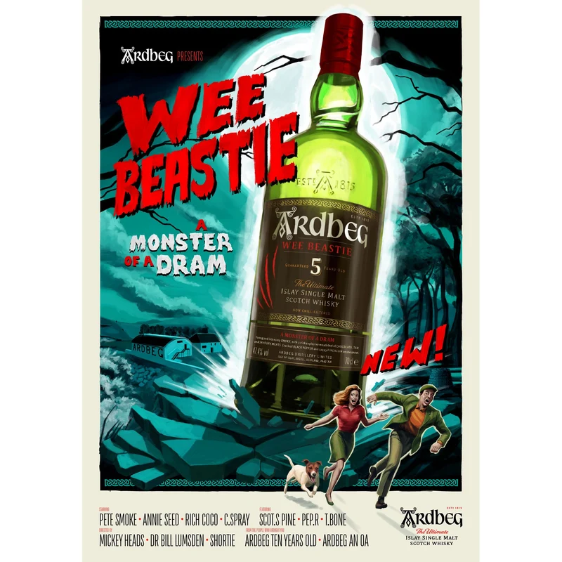 Whisky Ardbeg Wee Beastie – 5 Years Old Islay Single Malt Scotch