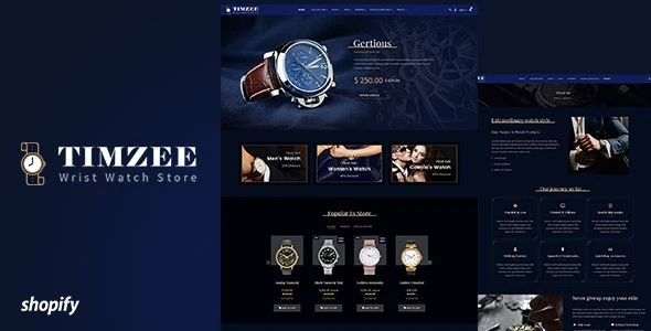 Timzee | Shopify Watch Store & Digital Clock Theme