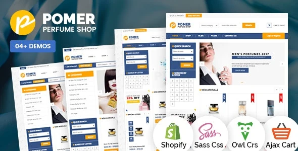 SP Pomer - Perfumes & Cosmetics Store Shopify Theme