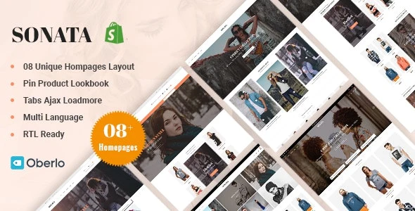 Sonata - Fashion & Clothes Shopify Theme