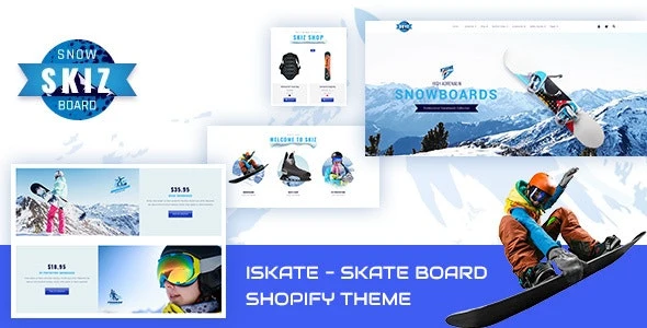 Skiz | Ski Boards, Skating & Gaming Store Shopify Theme